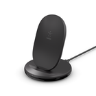 15W Wireless Charging Stand + QC 3.0 24W Wall Charger, Black, hi-res